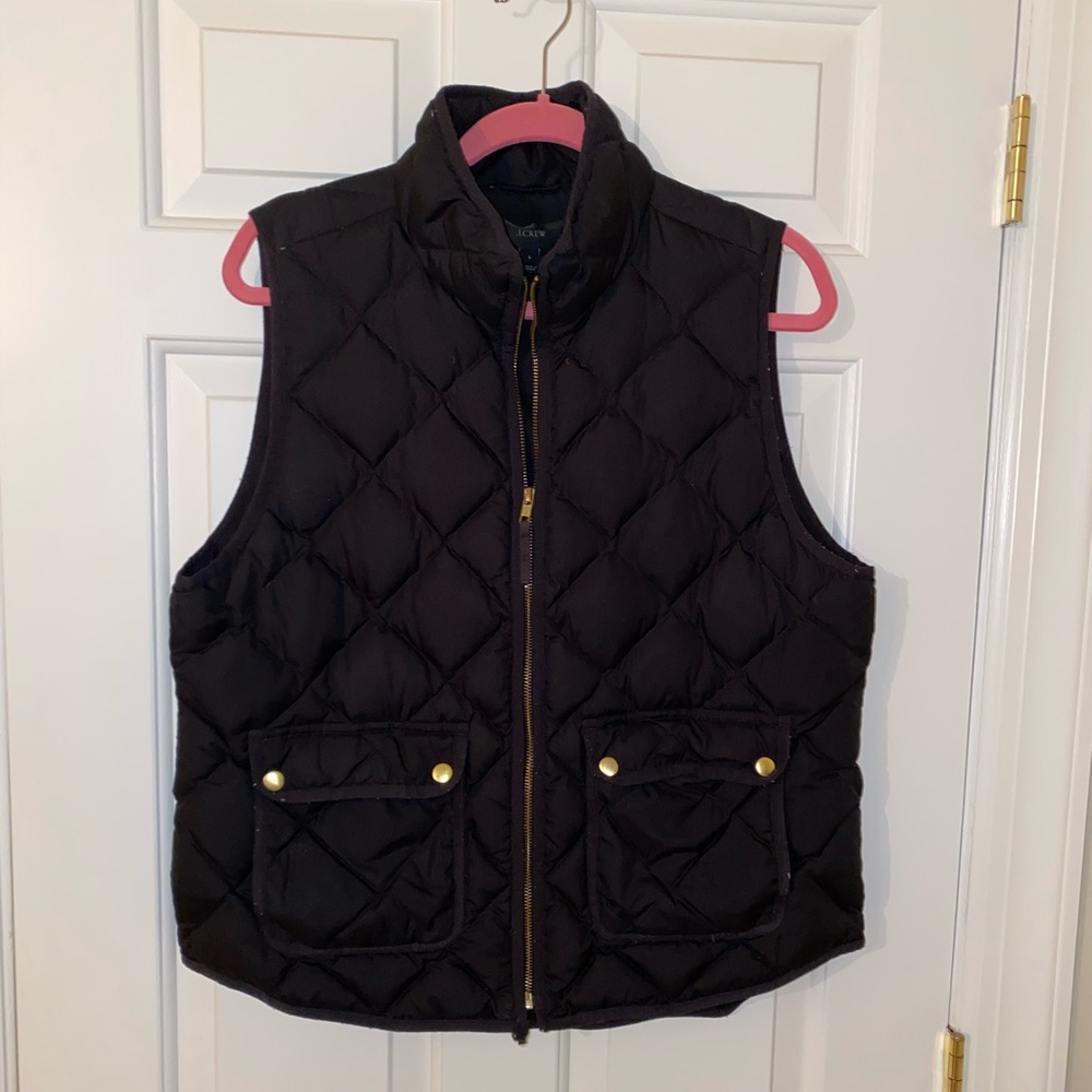 Quilted puffer vest